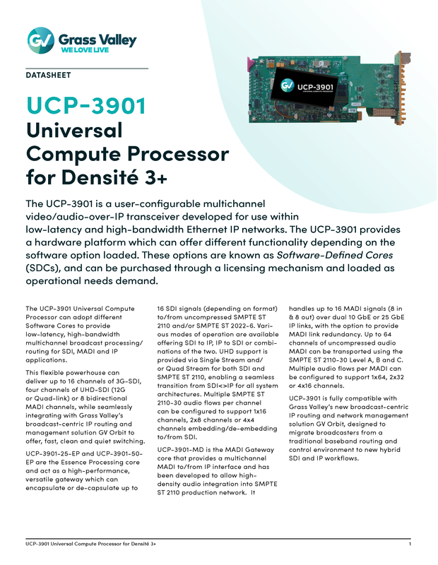 UCP-3901 Datasheet DS-PUB-3-0917A-EN Thumbnail