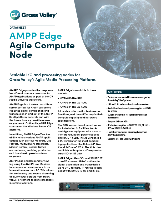 AMPP Edge datasheet