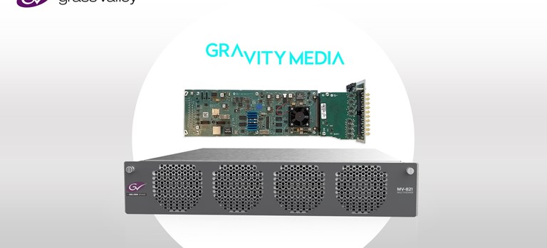 Press Release: GV IP Solutions Give Gravity Media a Smart, Flexible Live Production Infrastructure