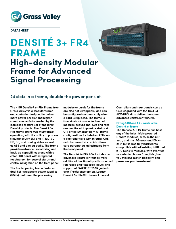 Densité 3+ FR4 datasheet